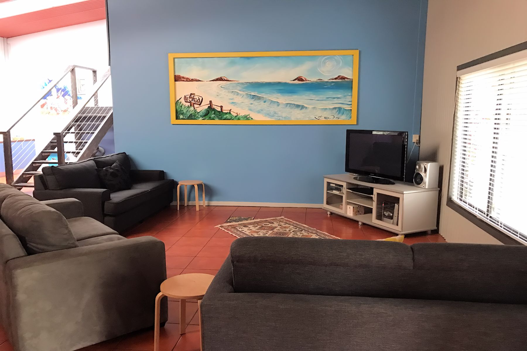 Downstairs lounge
